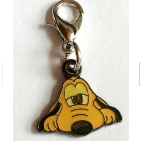 Disney Pluto Dog Charm Zipper Pull Purse Pendant - Picture 1 of 11